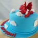 Baby Dragon Cake (D,V)